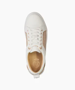 Clearance Elsay - Rose Gold Trainers