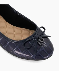 Fashion Hallo - Navy Ballet Pumps
