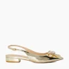 Cheap Happiest - Gold Ballet Pumps
