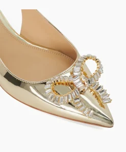 Cheap Happiest - Gold Ballet Pumps