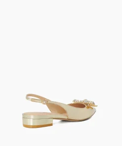 Cheap Happiest - Gold Ballet Pumps