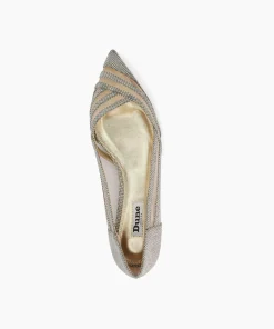 New Harlenes - Pewter Ballet Pumps