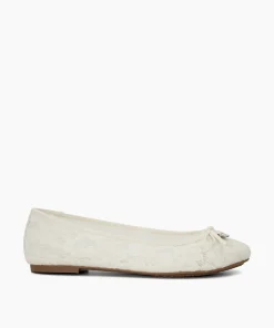 Sale Heartstring - Ivory Ballet Pumps