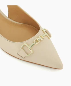 Fashion Hopeful - Ecru Ballet Pumps