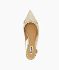 Fashion Hopeful - Ecru Ballet Pumps