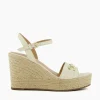 Store Kai - Ecru Wedge Sandals