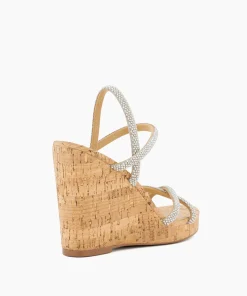 Flash Sale Kali - Silver Wedge Sandals