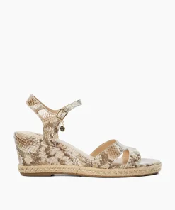 Best Sale Kindal - Natural Wedge Sandals