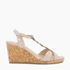 Sale Koala - Rose Gold Wedge Sandals