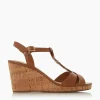 Store Koala - Tan Wide Fit Sandals