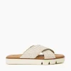 Best Lexey - Ecru Flat Sandals