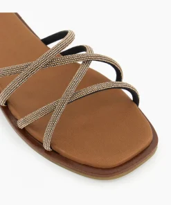 New Lilybet - Bronze Flat Sandals