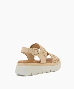 Best Sale Lorris - Caramel Flat Sandals