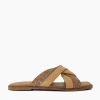 Hot Lossey - Camel Flat Sandals