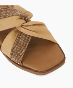 Hot Lossey - Camel Flat Sandals