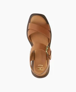 Outlet Lovett - Tan Flat Sandals
