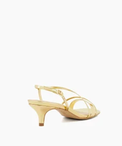 Cheap Madely - Gold Heeled Sandals