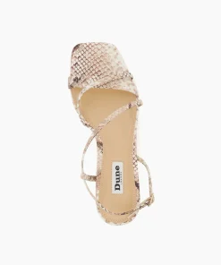 Outlet Madely - Reptile Heeled Sandals