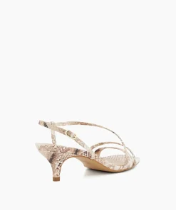 Outlet Madely - Reptile Heeled Sandals