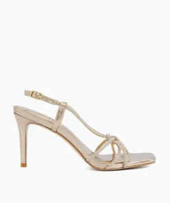 Best Sale Maldive - Gold Heeled Sandals