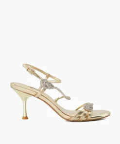 Flash Sale Maritz - Gold Heeled Sandals