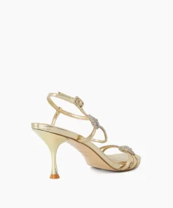 Flash Sale Maritz - Gold Heeled Sandals
