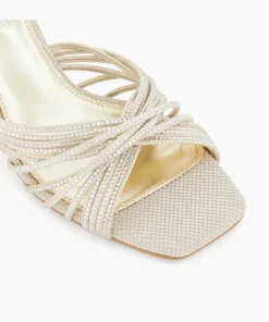 Cheap Marquee - Gold Heeled Sandals