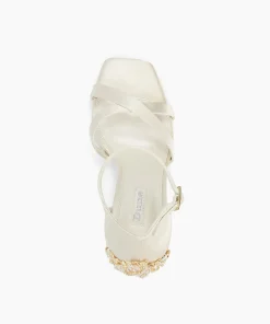 Store Marry - Ivory Heeled Sandals