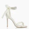 Best Sale Martine - Ivory Heeled Sandals