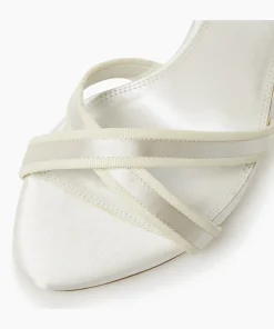 Best Sale Martine - Ivory Heeled Sandals