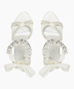 Best Sale Martine - Ivory Heeled Sandals
