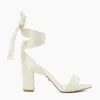 Shop Melodies - Ivory Block Heeled Sandals