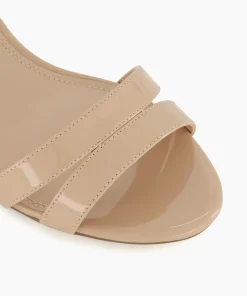 Online Merisa - Nude Block Heeled Sandals