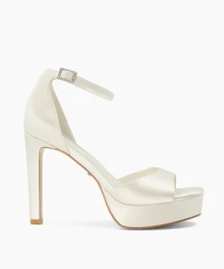 Sale Mistia - Ivory Heeled Sandals