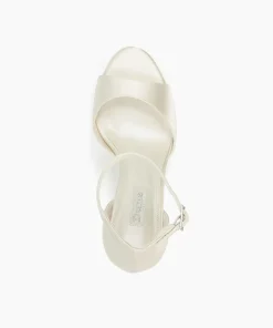 Sale Mistia - Ivory Heeled Sandals