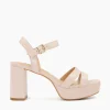 Online Molten - Nude Heeled Sandals