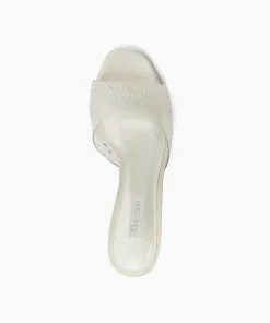 Cheap Moonlit - Ivory Heeled Sandals