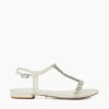 Cheap Nuptuals - Ivory Flat Sandals