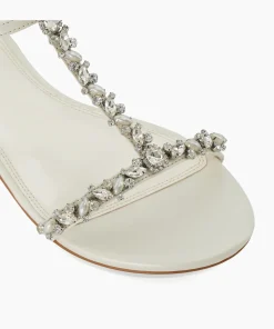 Cheap Nuptuals - Ivory Flat Sandals