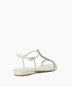 Cheap Nuptuals - Ivory Flat Sandals