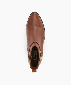 Outlet Pap - Tan Ankle Boots