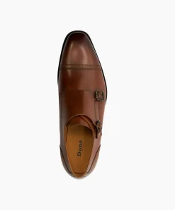 Discount Saloon - Dark Tan Smart Shoes