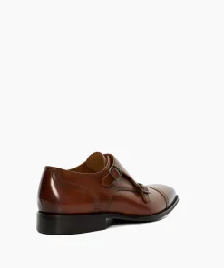 Discount Saloon - Dark Tan Smart Shoes