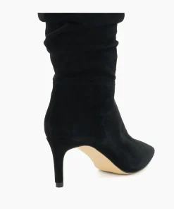 New Slouch - Black Knee High Boots