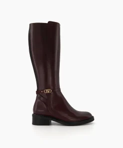 Flash Sale Tia - Burgundy Winter Boots
